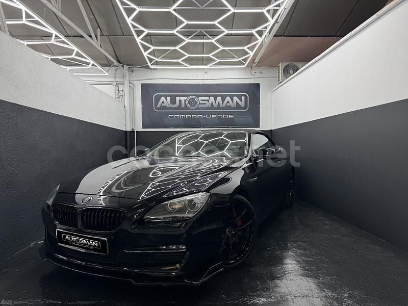 Usado BMW 640 Cabriolet 320 CV (235 kW) 2014 Negro Descapotable