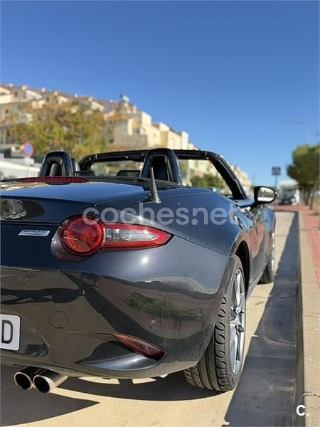 Negro Usado 2017 Mazda MX5 Inclusive Descapotable | 21.000 € (Precio justo) - Imagen 1/4
