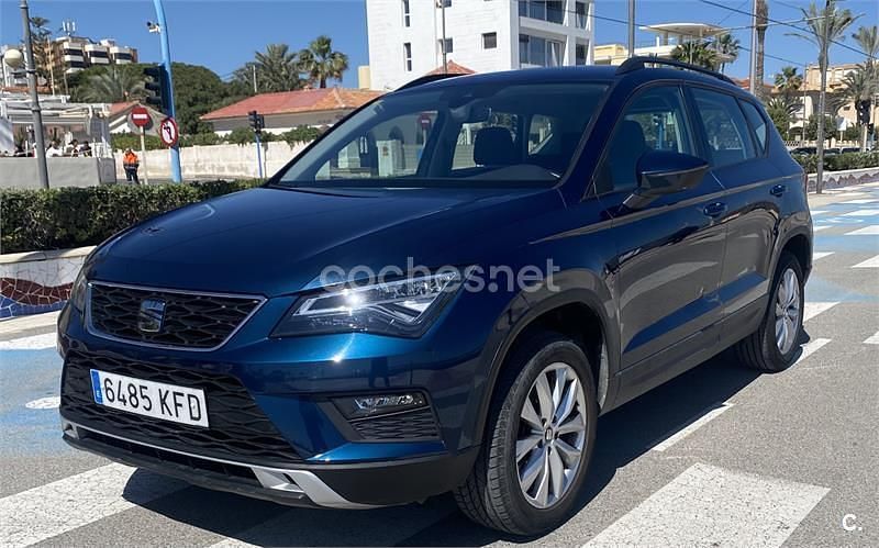 Usado Seat Ateca Style Plus 115 CV (84 kW) 2017 Azul SUV
