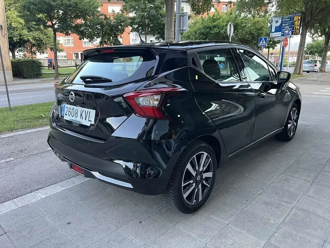 Usado Nissan Micra Visia+ 71 CV (52 kW) 2019 Negro Utilitario