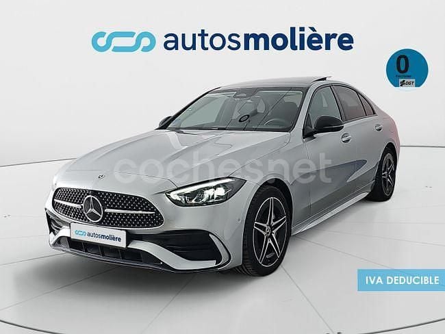 Gris Usado 2025 Mercedes C300e Berlina | 47.890 € (Buen precio) - Imagen 1/4