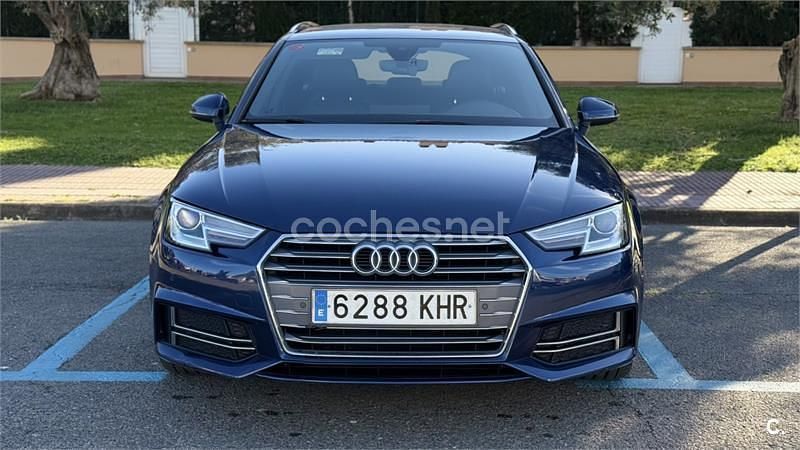Usado Audi A4 S-Line 190 CV (139 kW) 2016 Azul Familiar