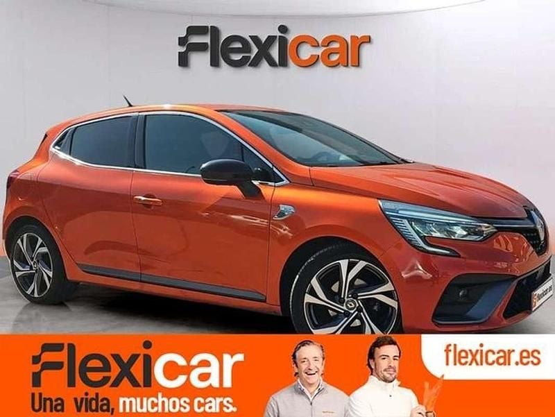 Usado Renault Clio IV RS Line 101 CV (74 kW) 2019 Naranja Utilitario