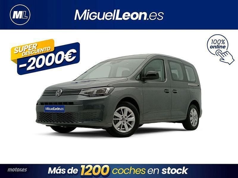 Gris / plata Usado 2023 VW Caddy Monovolumen | 23.985 € (Precio justo) - Imagen 1/3