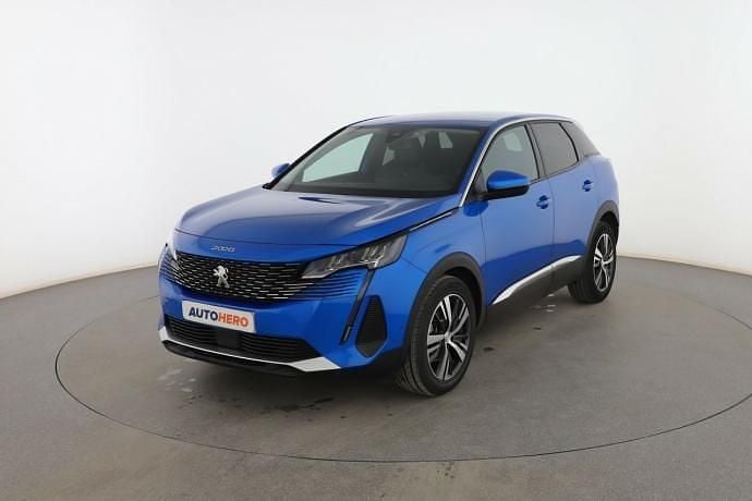 Azul Usado 2021 Peugeot 3008 Allure SUV | 15.899 € (Buen precio) - Imagen 1/3