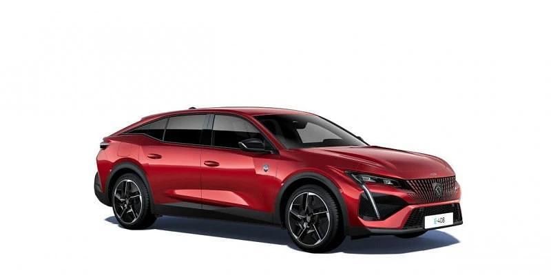 Rojo Nuevo 2025 Peugeot e-408 GT SUV | 40.990 € - Imagen 1/4