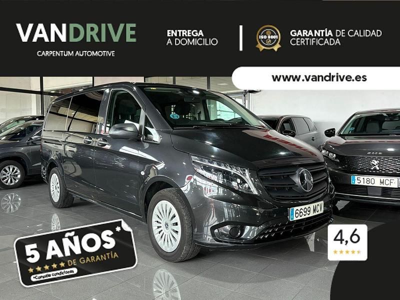 Negro Usado 2022 Mercedes Vito Monovolumen | 33.900 € (Caro) - Imagen 1/4