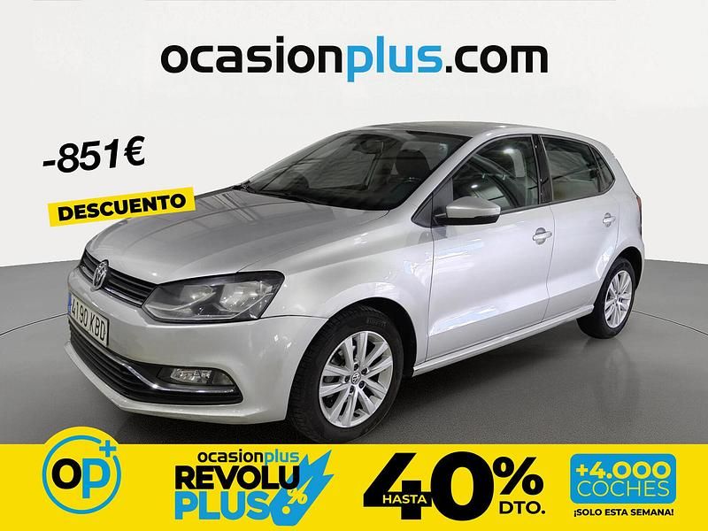 Usado VW Polo Advance 75 CV (55 kW) 2017 Gris Utilitario