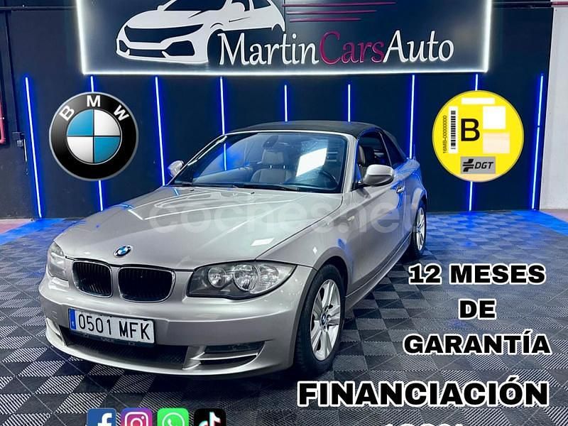 Gris / plata Usado 2009 BMW 118 Cabriolet Descapotable | 9999 € (Precio justo) - Imagen 1/4