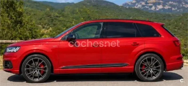 Usado Audi SQ7 435 CV (319 kW) 2017 Rojo SUV