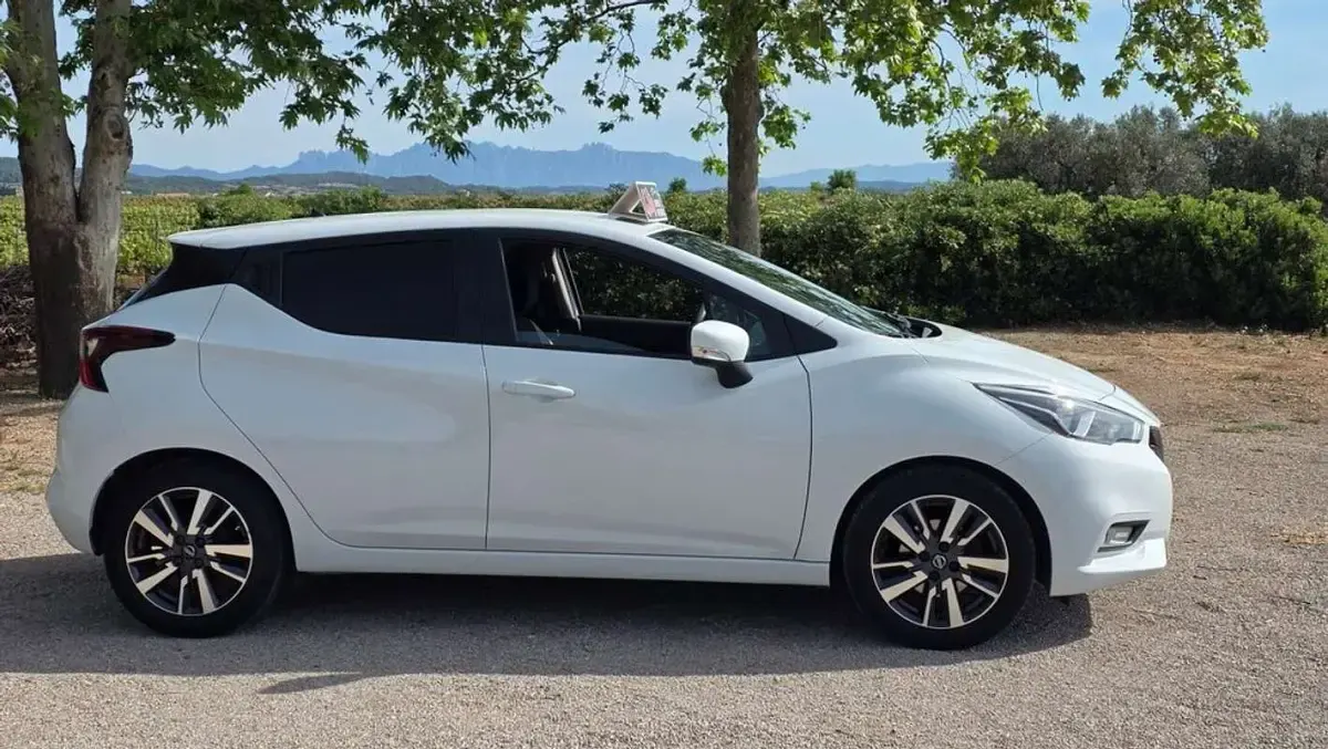 Usado Nissan Micra Visia 71 CV (52 kW) 2018 Blanco Utilitario