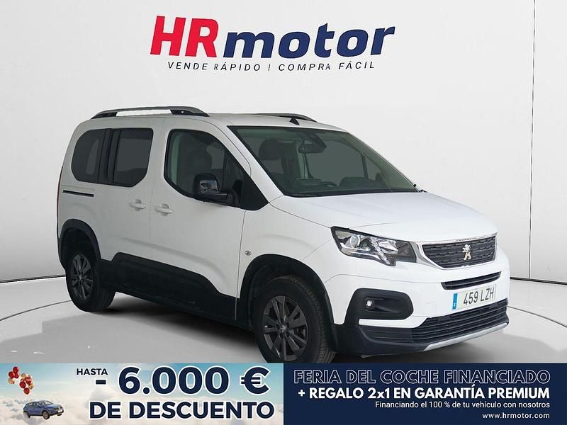 Blanco Usado 2022 Peugeot Rifter Allure Monovolumen | 21.910 € (Caro) - Imagen 1/4