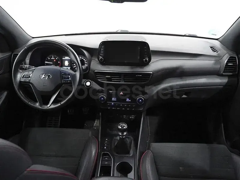 Usado Hyundai Tucson N Line 136 CV (100 kW) 2020 Rojo SUV
