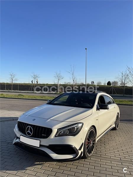 Usado Mercedes CLA45 AMG Shooting Brake 381 CV (280 kW) 2017 Blanco Familiar