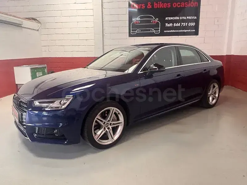 Usado Audi A4 Sport 272 CV (200 kW) 2016 Azul Berlina