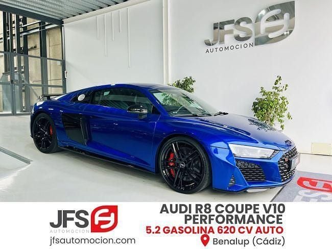 Usado Audi R8 Coupé Performance 620 CV (456 kW) 2019 Azul Coupe