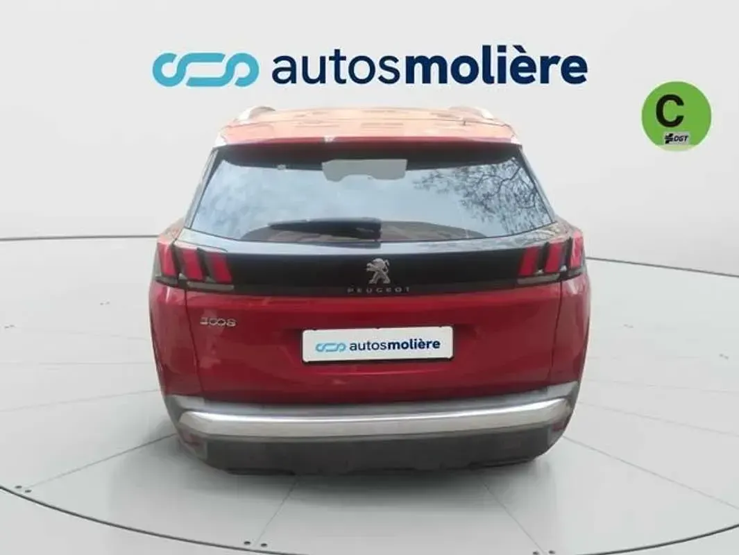 Usado Peugeot 3008 GT-line 179 CV (131 kW) 2018 Rojo SUV