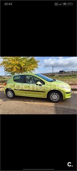 Usado Peugeot 207 75 CV (55 kW) 2007 Verde Berlina