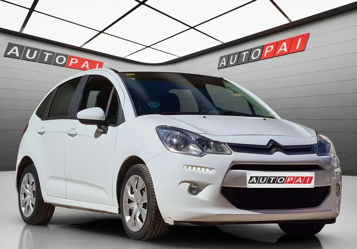 Usado Citroën C3 Tonic 82 CV (60 kW) 2014 Blanco Utilitario