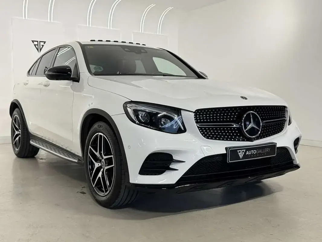 Usado Mercedes GLC350 258 CV (189 kW) 2019 Blanco Coupe