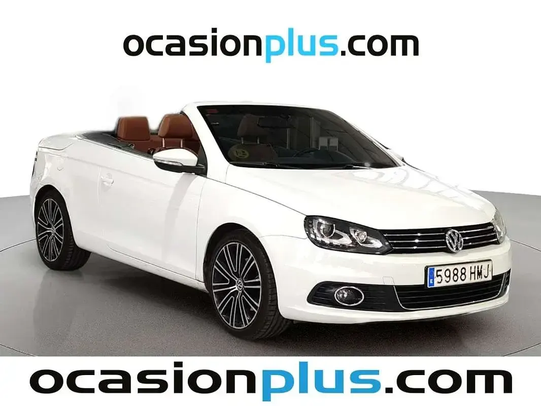 Usado VW Eos 140 CV (102 kW) 2012 Blanco Descapotable