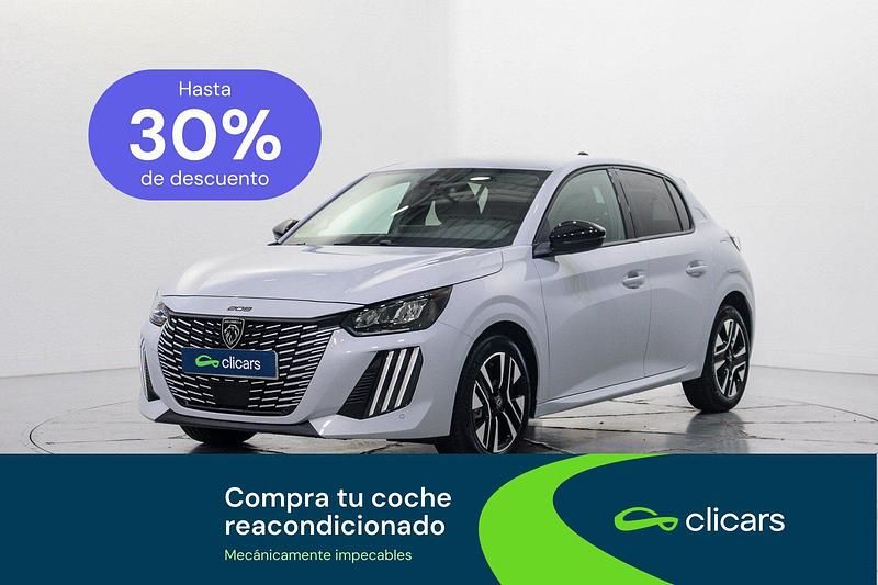 Nuevo Peugeot 208 Allure 100 CV (73 kW) 2025 Blanco Utilitario