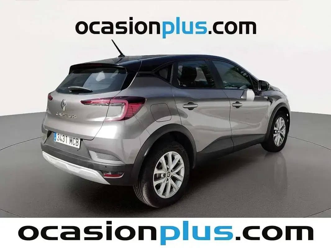 Usado Renault Captur Equilibre 91 CV (66 kW) 2022 Gris SUV