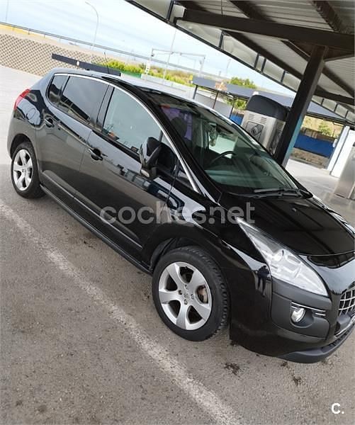 Usado Peugeot 3008 Premium 110 CV (80 kW) 2010 Negro Berlina