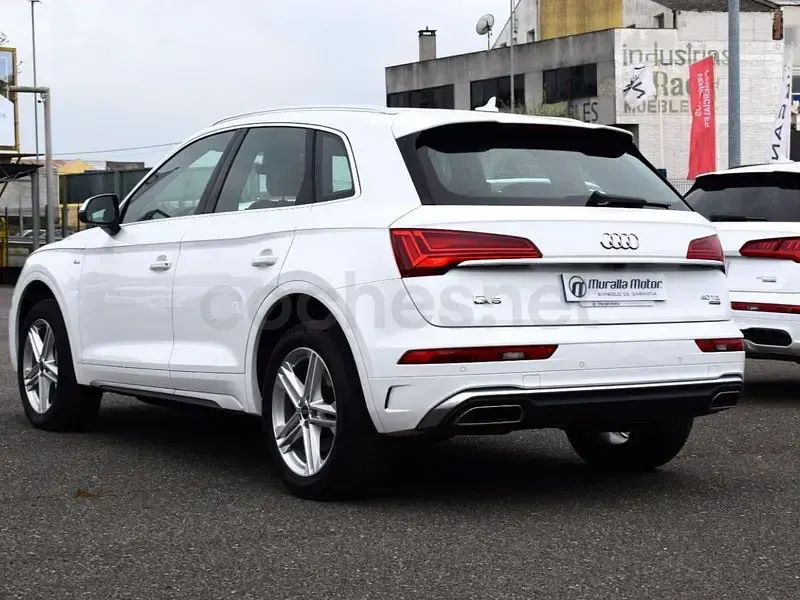 Usado Audi Q5 S-Line 204 CV (150 kW) 2021 Blanco SUV