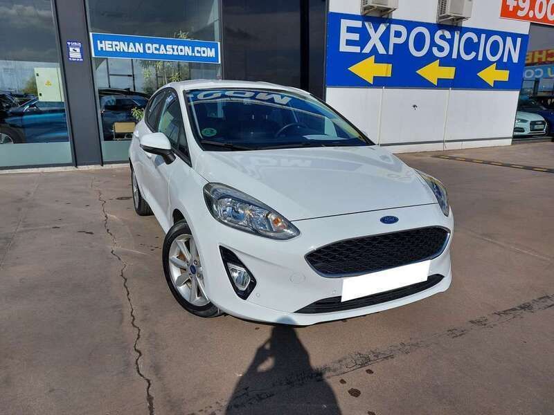 Blanco Usado 2018 Ford Fiesta Trend+ Utilitario | 11.990 € (Precio justo) - Imagen 1/4