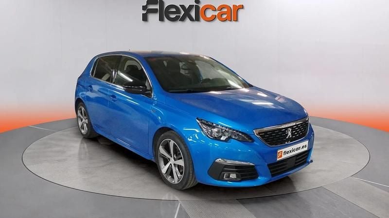 Usado Peugeot 308 GT 131 CV (96 kW) 2021 Azul Berlina