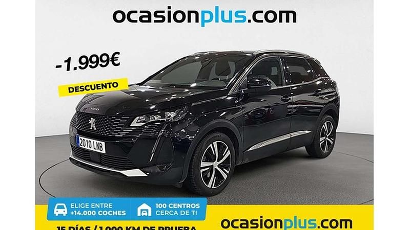 Plateado Usado 2021 Peugeot 3008 Style Monovolumen | 18.628 € (Precio justo) - Imagen 1/4