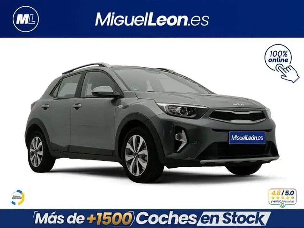 Usado Kia Stonic 84 CV (61 kW) 2024 Gris SUV
