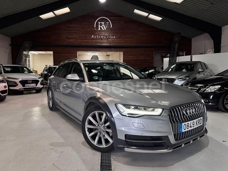 Usado Audi A6 Allroad 218 CV (160 kW) 2018 Gris / plata Familiar