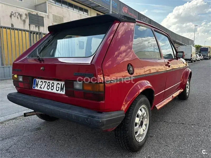 Usado VW Golf II GTD 80 CV (58 kW) 1985 Rojo Utilitario