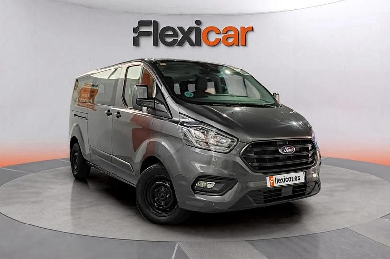 Negro Usado 2023 Ford Transit Custom Trend Familiar | 27.990 € (Buen precio) - Imagen 1/4