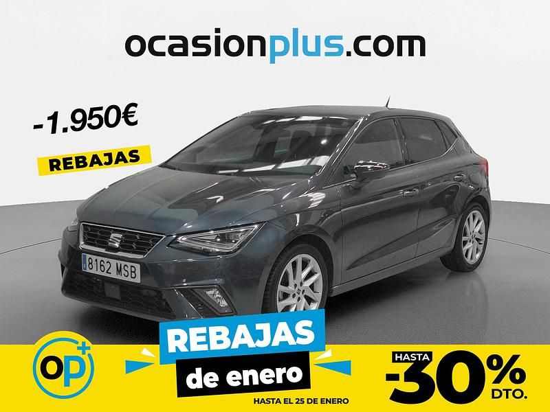Gris Usado 2024 Seat Ibiza FR Berlina | 21.450 € (Precio justo) - Imagen 1/4