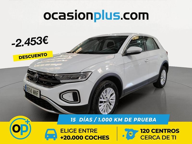 Blanco Usado 2024 VW T-Roc Business SUV | 26.990 € (Buen precio) - Imagen 1/4