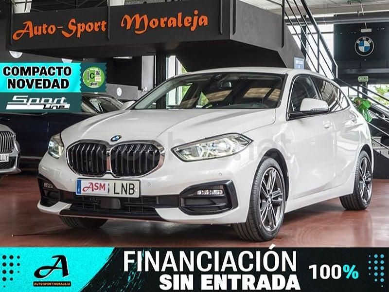 Usado BMW 116 Sport Line 116 CV (85 kW) 2021 Blanco Utilitario