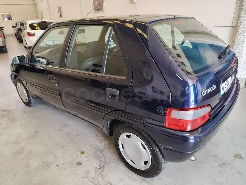 Käytetty Citroën Saxo 58 HP (42 kW) 1998 Sininen Viistoperä