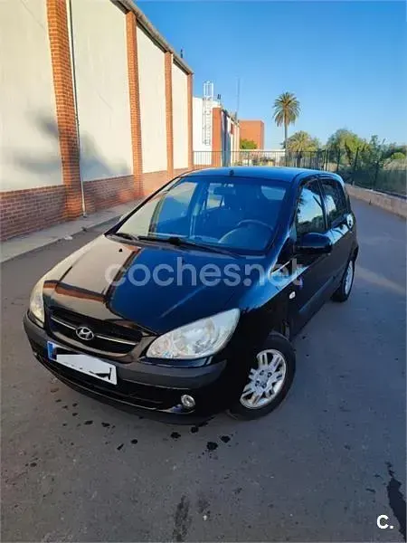 Usado Hyundai Getz SE 88 CV (64 kW) 2006 Negro Utilitario