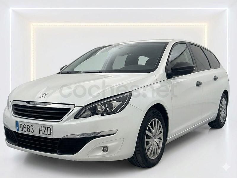 Usado Peugeot 308 SW Access 116 CV (85 kW) 2014 Blanco Familiar