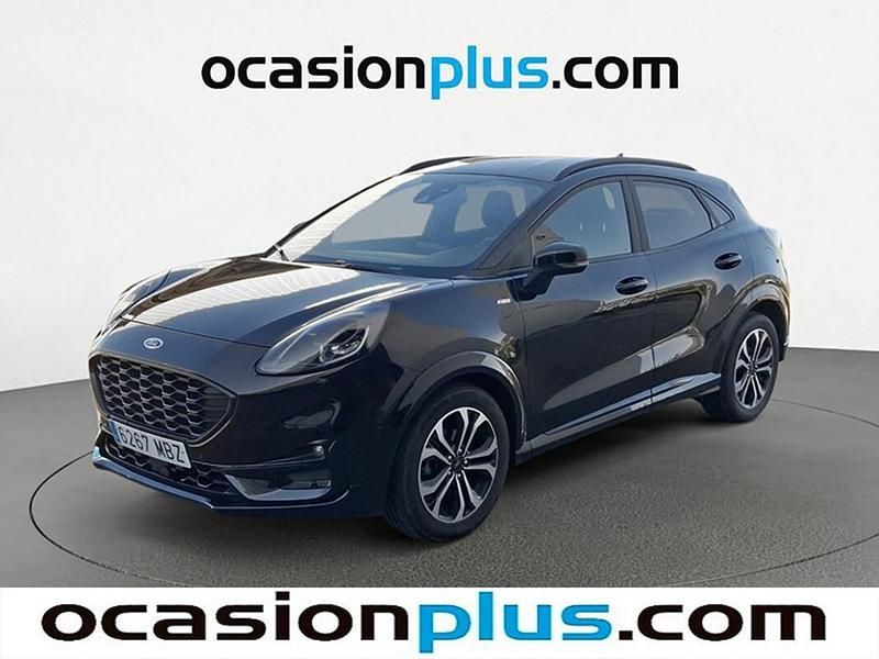 Negro Usado 2022 Ford Puma ST-Line X SUV | 16.273 € (Precio justo) - Imagen 1/4