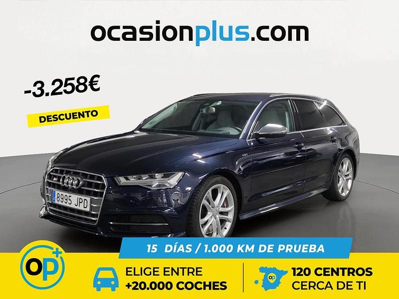 Azul Usado 2016 Audi A6 Familiar | 43.990 € - Imagen 1/4