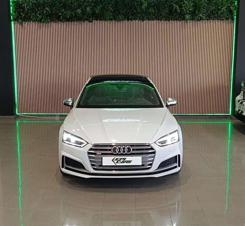 Usado Audi S5 354 CV (260 kW) 2017 Blanco Coupe