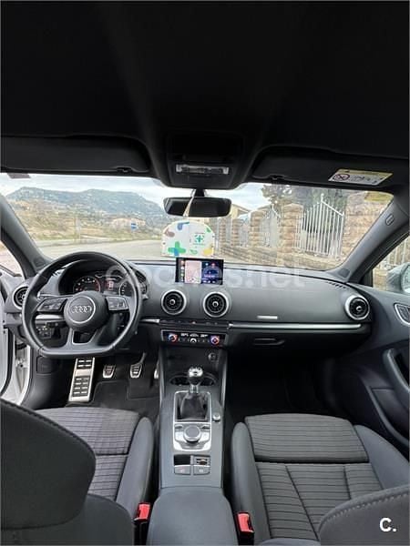 Usado Audi A3 S-Line 150 CV (110 kW) 2018 Blanco Berlina