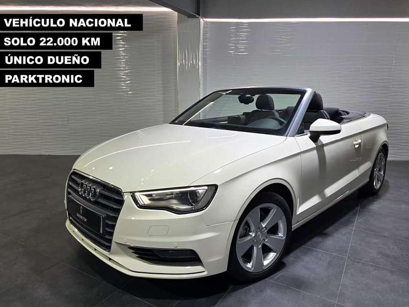 Blanco Usado 2015 Audi A3 Cabriolet Ambition Descapotable | 18.990 € (Buen precio) - Imagen 1/4