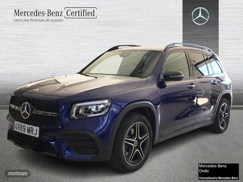 Azul Usado 2023 Mercedes GLB200 AMG line SUV | 41.900 € (Precio justo) - Imagen 1/4