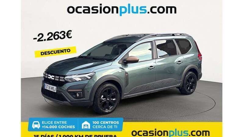 Verde Usado 2024 Dacia Jogger Expression Familiar | 22.637 € (Super precio) - Imagen 1/4