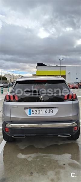 Gris / plata Usado 2018 Peugeot 3008 Allure SUV | 12.500 € (Buen precio) - Imagen 1/4